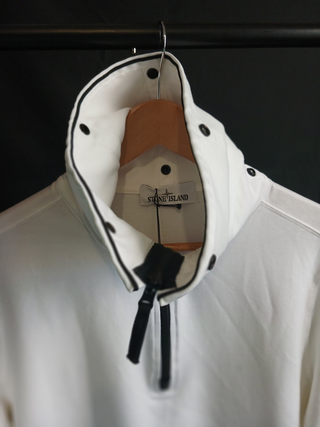 Stone Island Quarter Zip Sweater