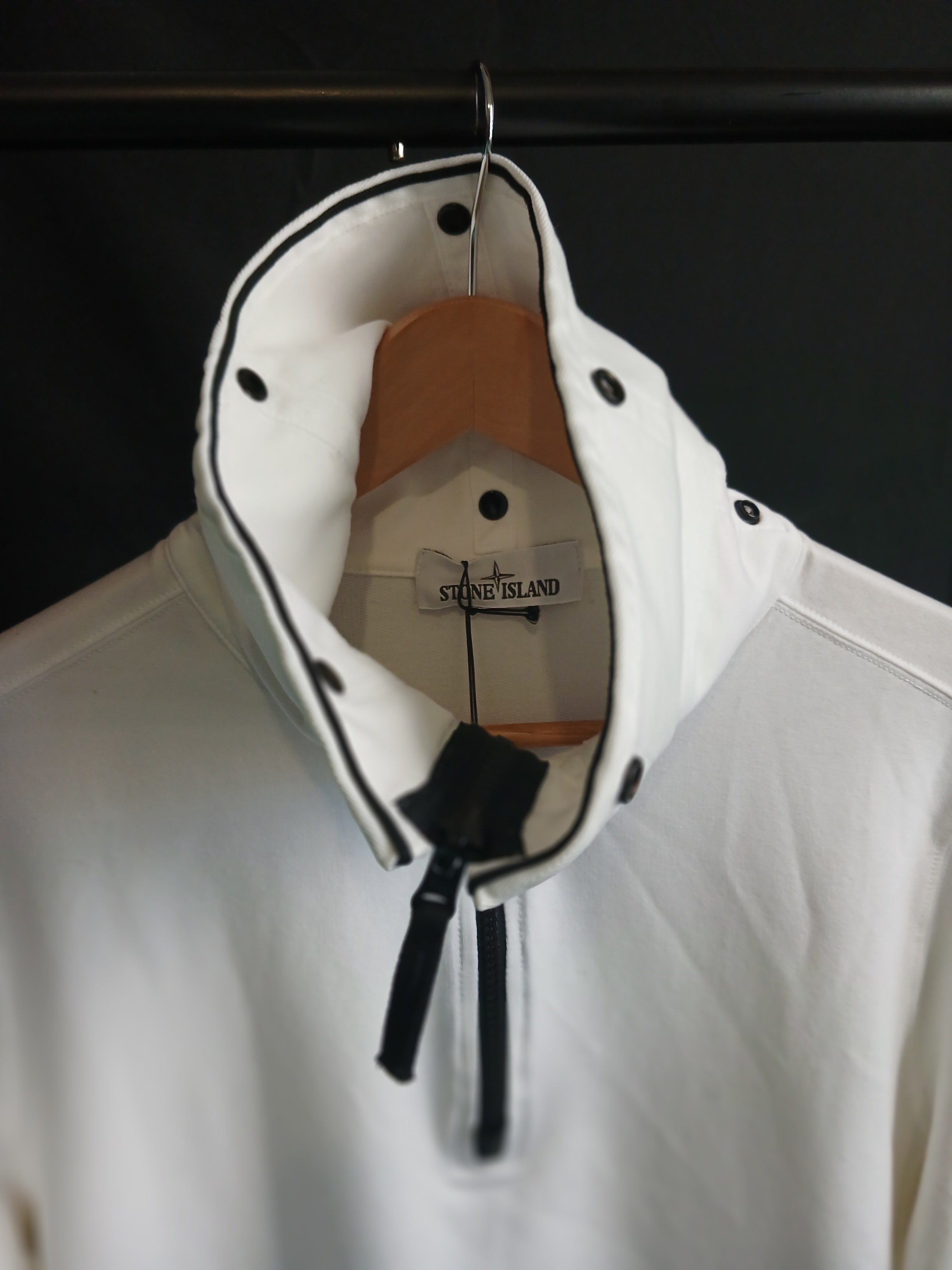 Stone Island Quarter Zip Sweater