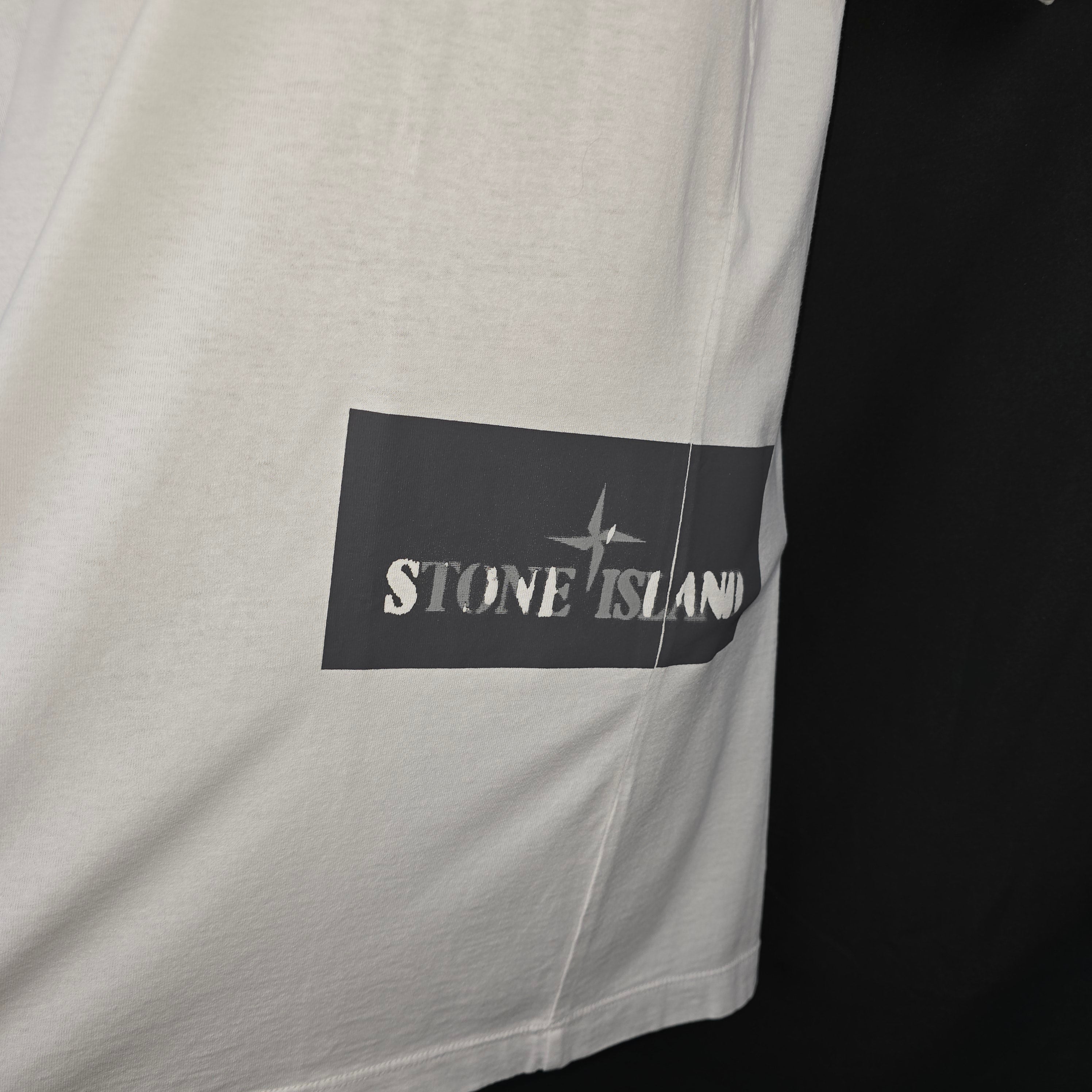 Stone Island 'Stamp One' Logo Print T-Shirt
