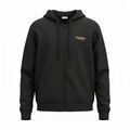Burberry Full Zip Hooded Sweater - Black
