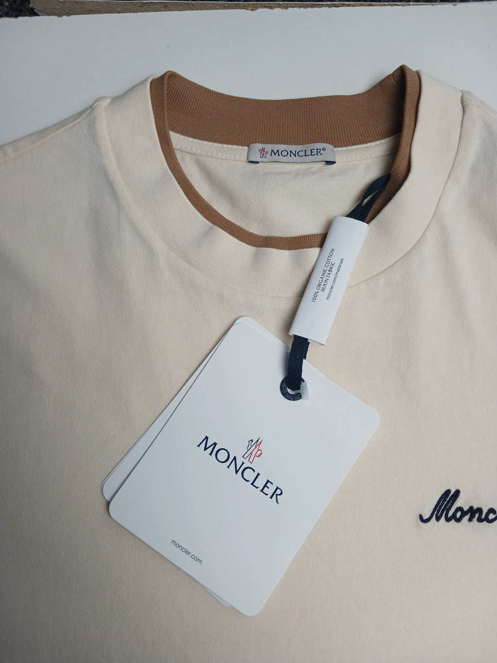 SS26
Moncler Embroidered Logo Cotton T Shirt