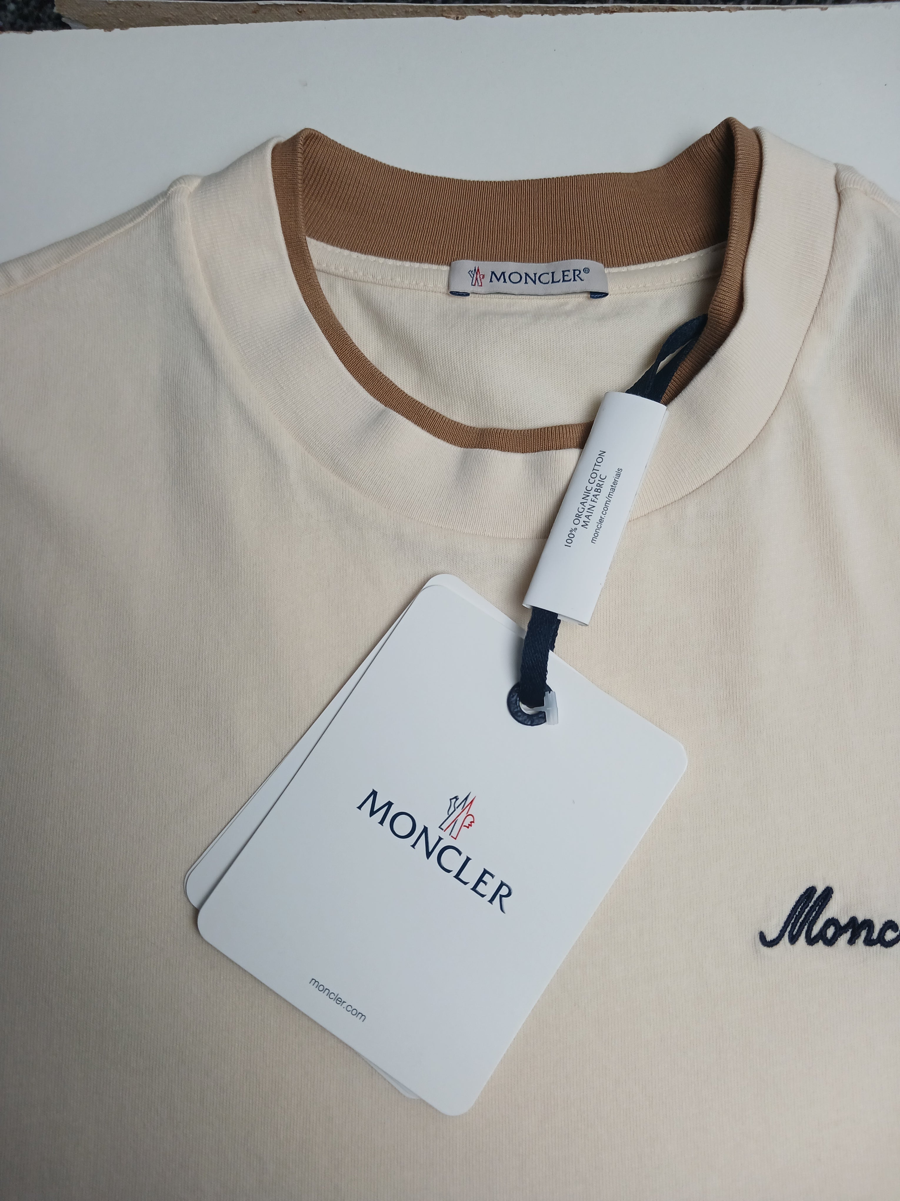 SS26
Moncler Embroidered Logo Cotton T Shirt