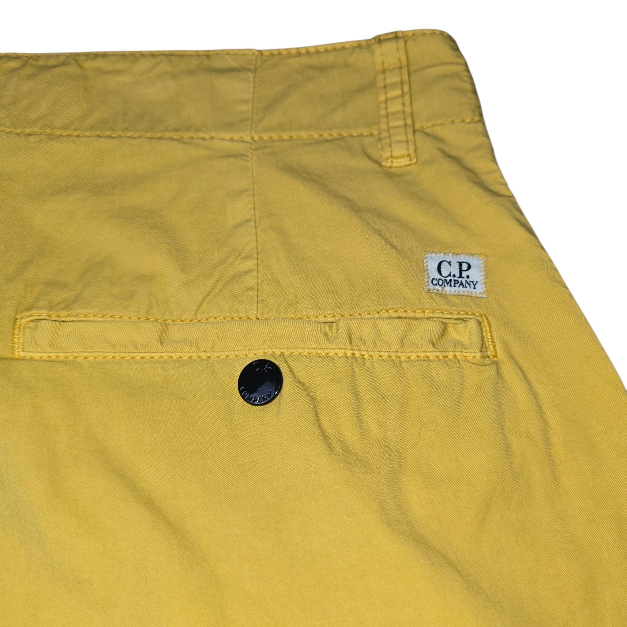 C.P Company 252a Utility Cargo Shorts in Golden Palm