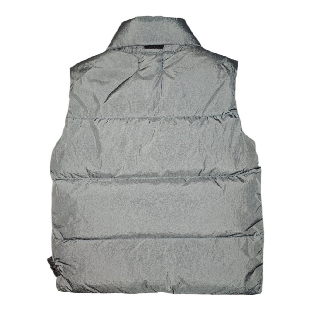 Stone Island Junior Down Gilet with Foldable Hood