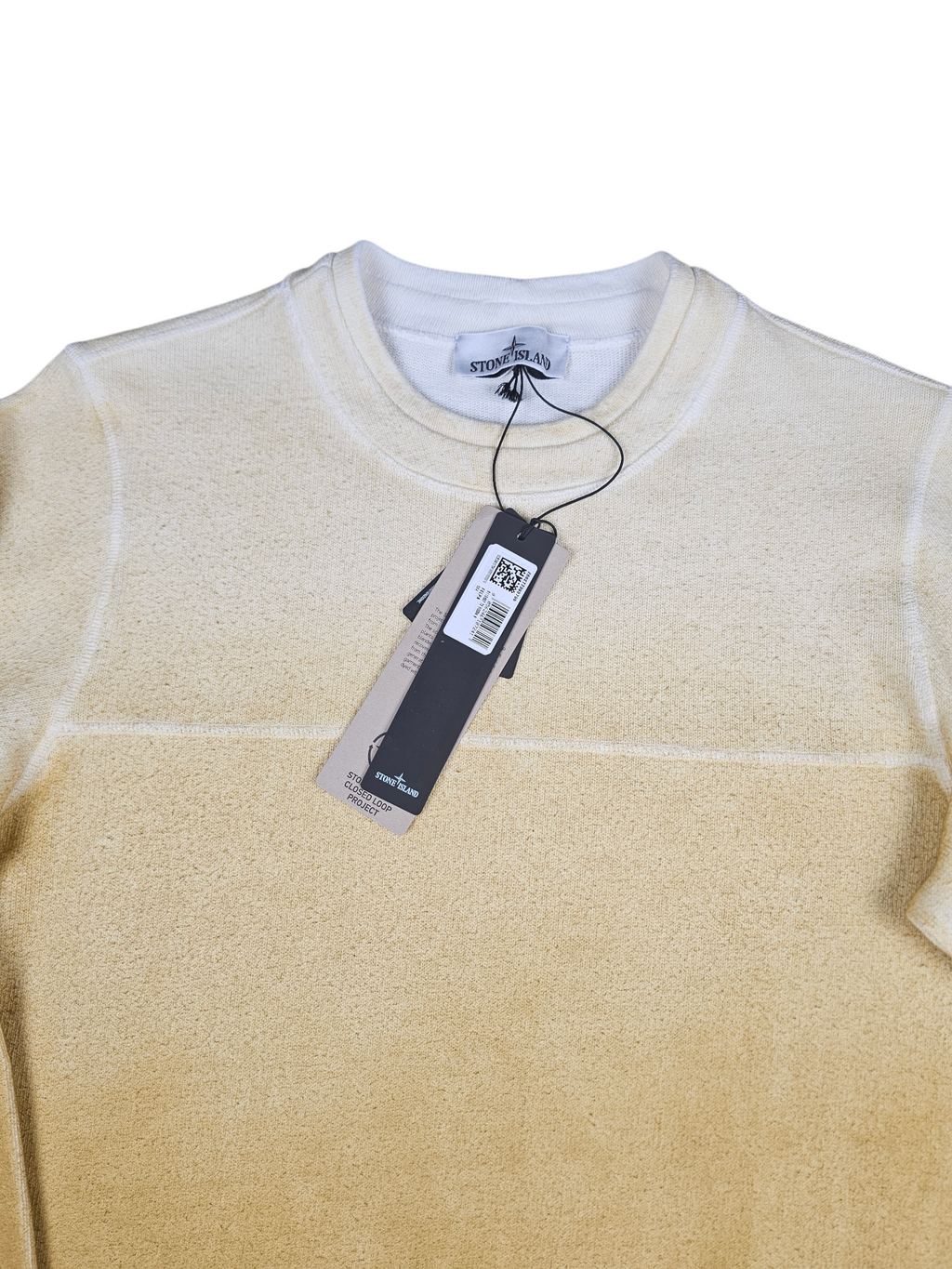 Stone Island Jersey Cotton Oxide Spray Treatment Sweater