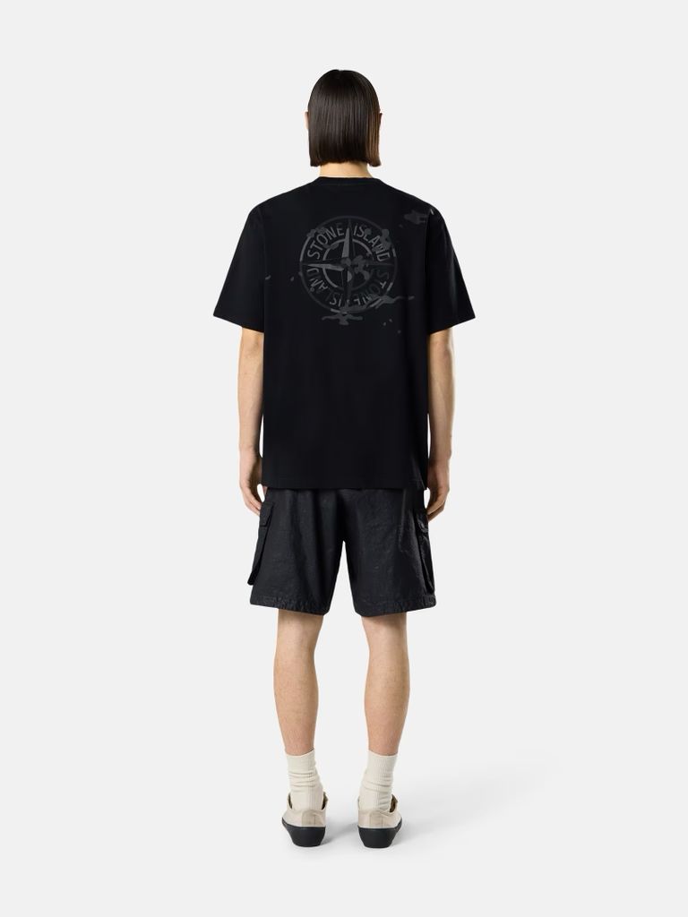 SS26
Stone Island Regular fit T-Shirt
With Camo Compass Print