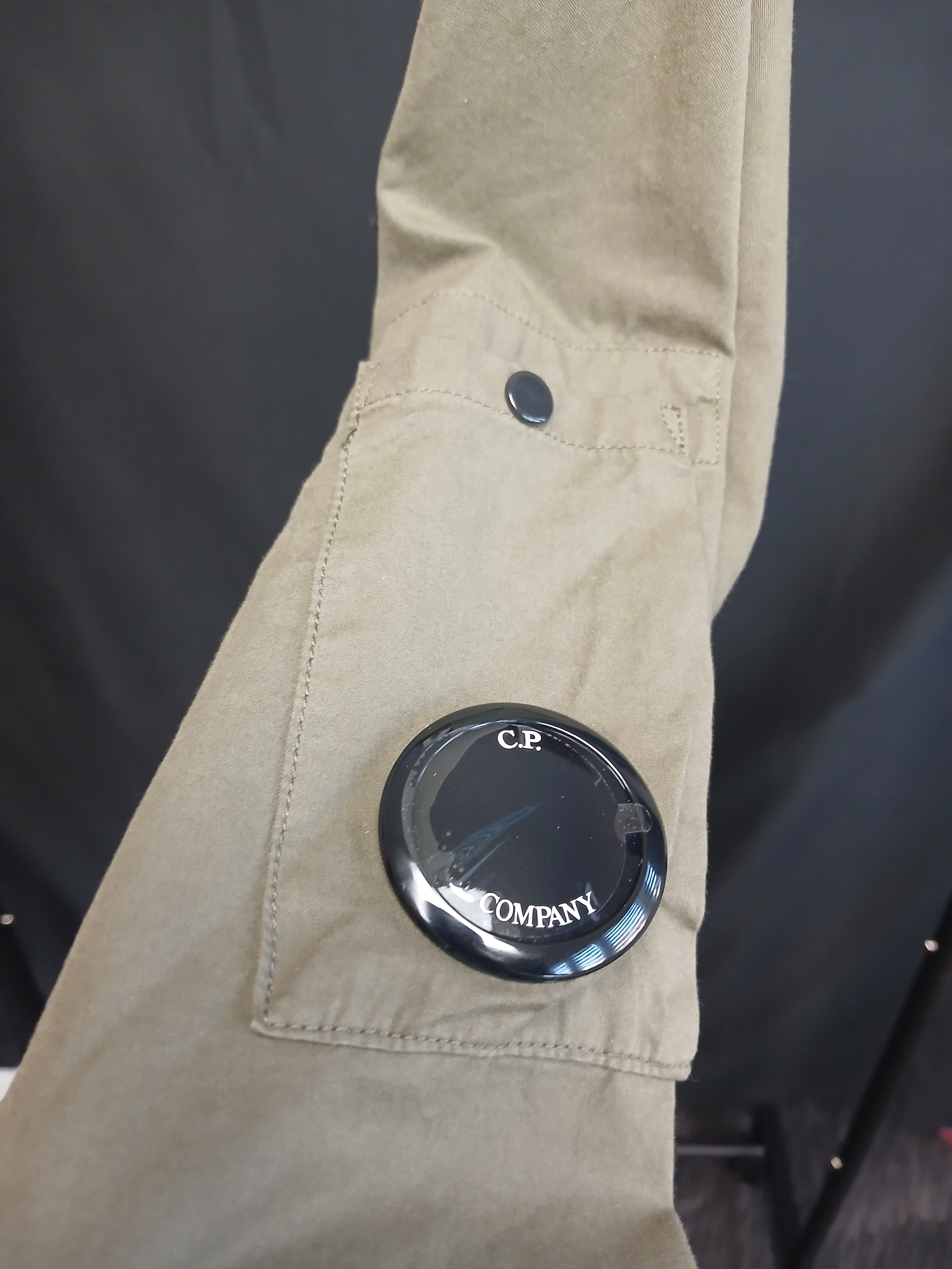 CP Company Organic Gabardine Utility Lens Shirt