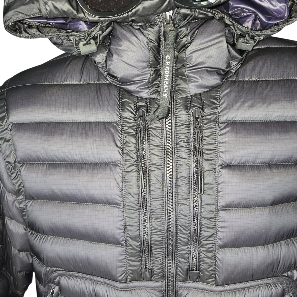CP Company DD Shell Goggle Down Jacket In Nightshade