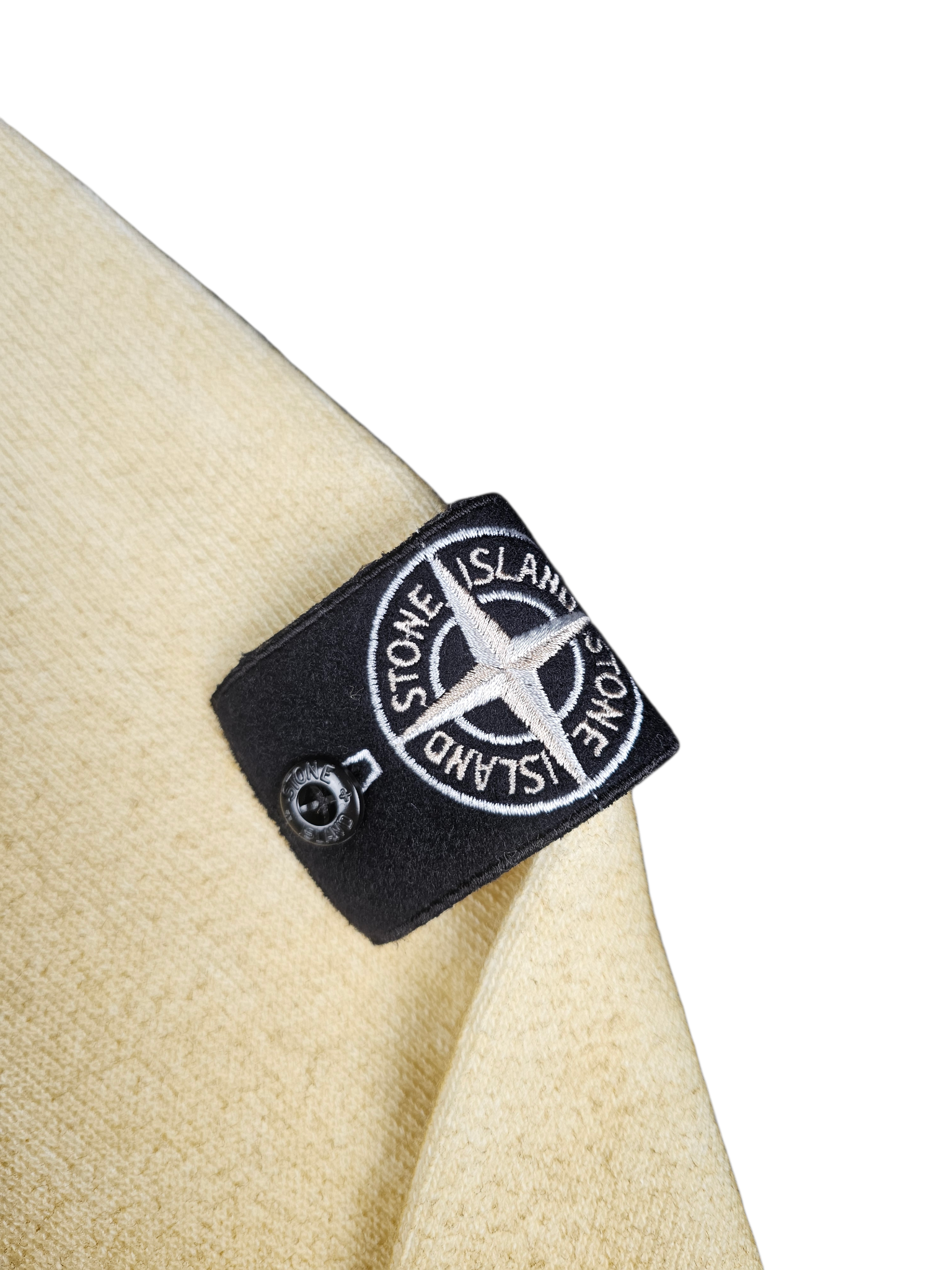 Stone Island Jersey Cotton Oxide Spray Treatment Sweater